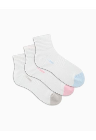 Medias Deportivas Mujer Tobilleras Pack X3 Surtido PUNTO BLANCO