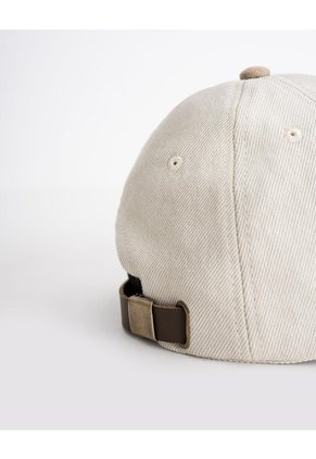 Gorra Ajuste Con Hebilla Habano