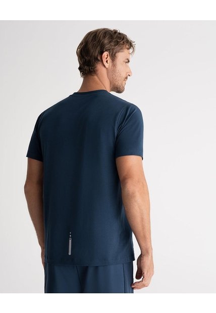 Camiseta Deportiva Tacto Frío Azul Hombre Azul