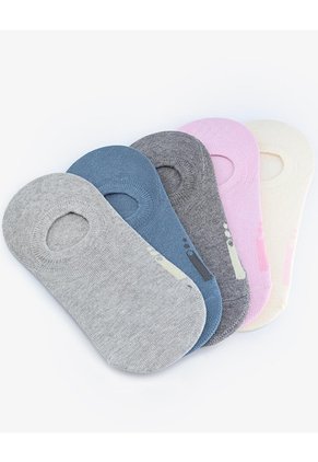 Medias Deportivas Mujer Tobillera Corta Pack 5 Pares Surtido