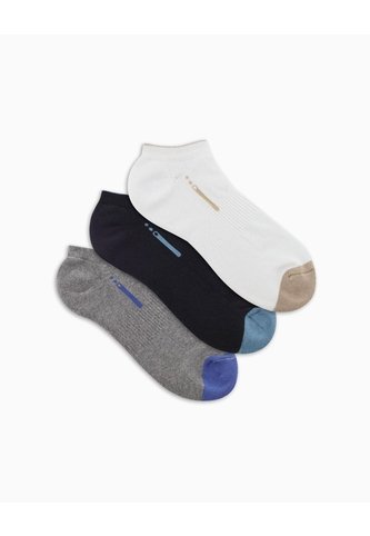 Medias Deportivas Hombre Tobilleras Cortas Acolchadas Pack X3 Surtido PUNTO BLANCO