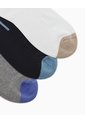 Medias Deportivas Hombre Tobilleras Cortas Acolchadas Pack X3 Surtido de PUNTO BLANCO