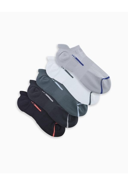 Medias Deportivas Hombre Tobillera Pack X5 Surtido