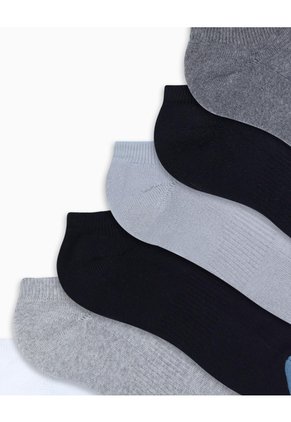 Medias Hombre Tobillera Corta Acolchada Pack X6 Surtido