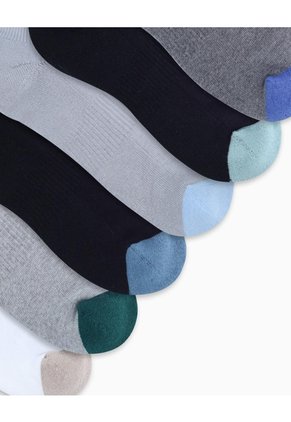 Medias Hombre Tobillera Corta Acolchada Pack X6 Surtido