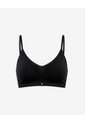 Top Soporte Ligero Seamless Copas Removibles Negro Negro de PUNTO BLANCO