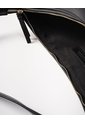 Bolso Media Luna Negro Mujer de PUNTO BLANCO