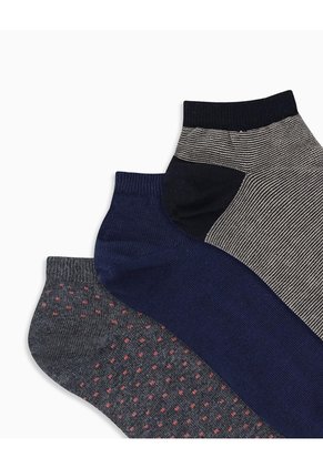 Medias Hombre Tobillera Corta Pack X3 Surtido