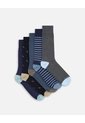 Medias Hombre Largas Pack X5 Surtido de PUNTO BLANCO