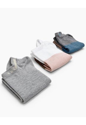 Medias Deportivas Mujer Tobillera Corta Pack X3 Surtido
