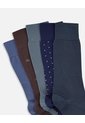 Medias Hombre Largas Formales Pack X5 Surtido de PUNTO BLANCO