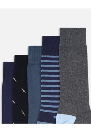 Medias Hombre Largas Pack X5 Surtido