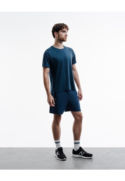 Camiseta Deportiva Secado Rápido Azul Hombre Azul