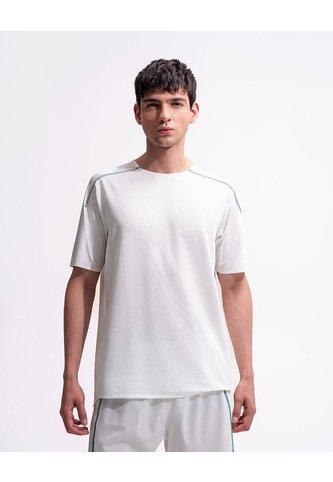Camiseta Deportiva Control Humedad Blanca Hombre Blanco PUNTO BLANCO