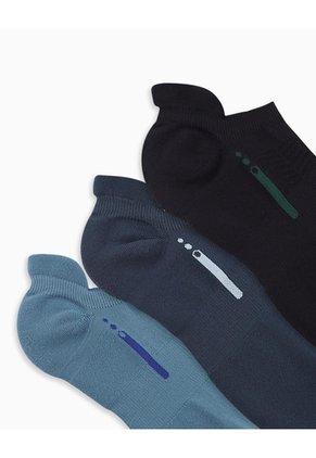 Medias Deportivas Hombre Tobillera Corta Algodón Pack X3 Surtido