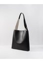Bolso Hobo Negro de PUNTO BLANCO