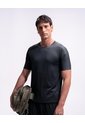 Camiseta Deportiva Control Humedad Negra Hombre Negro de PUNTO BLANCO