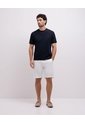 Bermuda Semi Ajustada Blanca Hombre Blanco de PUNTO BLANCO