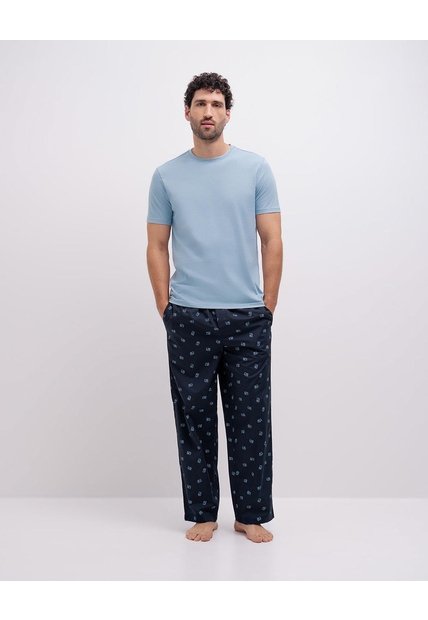 Camiseta + Pantalón De Pijama Algodón Surtida Hombre Multicolor