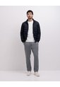 Jogger Confort Regular Tacto Suave Gris Hombre Gris de PUNTO BLANCO