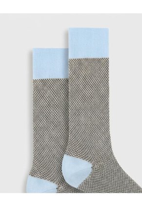 Medias Casual Largas Azules Hombre