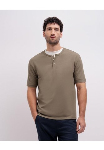 Camiseta Regular Manga Corta Café Hombre Cafe PUNTO BLANCO