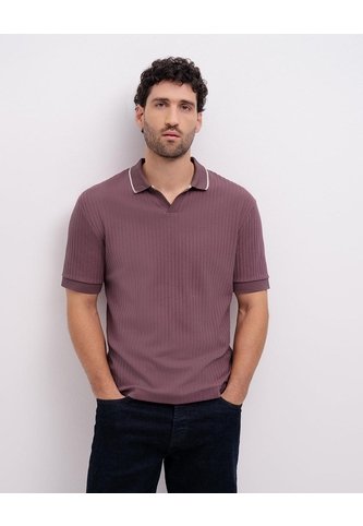 Polo Regular Morada Hombre Purpura PUNTO BLANCO