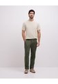 Pantalón Chino Regular Algodón Verde Hombre Verde de PUNTO BLANCO