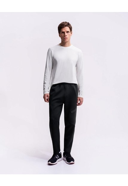 Pantalón Deportivo Negro Hombre Negro