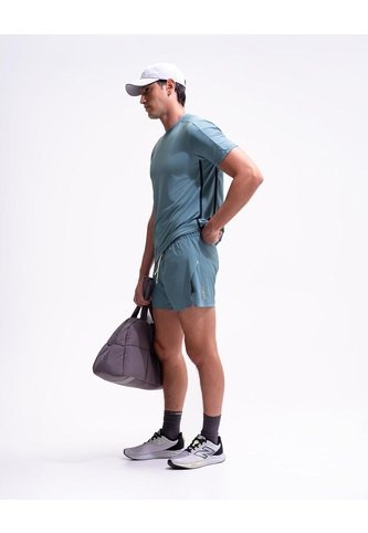 Pantaloneta Deportiva Secado Rápido Azul Hombre Azul PUNTO BLANCO