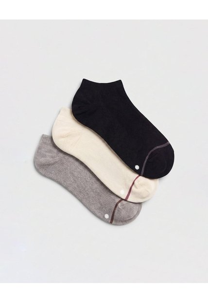 Medias Casuales Mujer Tobillera Corta X3unds Surtido