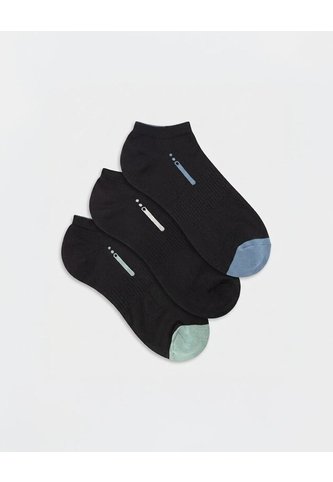 Medias Deportivas Hombre Tobilleras Cortas Acolchadas Pack X3 Surtido PUNTO BLANCO