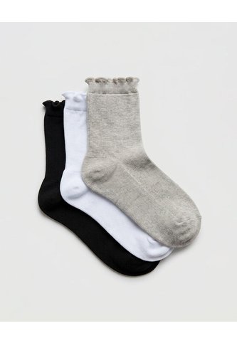 Medias Casuales Cortas X3unds Mujer PUNTO BLANCO