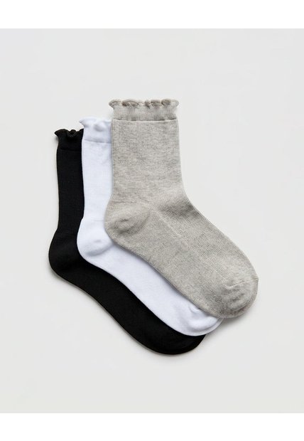 Medias Casuales Cortas X3unds Mujer