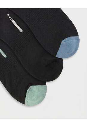Medias Deportivas Hombre Tobilleras Cortas Acolchadas Pack X3 Surtido