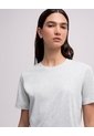 Camiseta Regular Manga Corta Gris Mujer Gris de PUNTO BLANCO