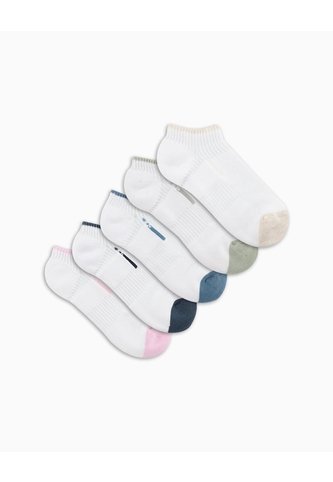 Medias Deportivas Mujer Tobillera Corta Pack X5 Surtido PUNTO BLANCO