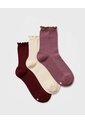 Medias Casuales Cortas X3unds Mujer de PUNTO BLANCO