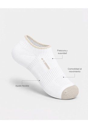 Medias Deportivas Mujer Tobillera Corta Pack X5 Surtido