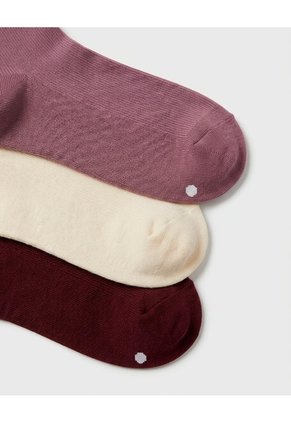 Medias Casuales Cortas X3unds Mujer