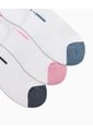 Medias Deportivas Mujer Tobillera Corta Pack X3 Surtido de PUNTO BLANCO