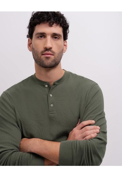 Camibuso Regular Verde Hombre Verde