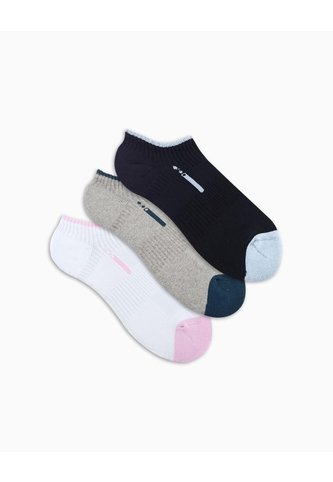Medias Deportivas Mujer Tobillera Corta Pack X3 Surtido PUNTO BLANCO