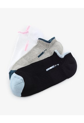 Medias Deportivas Mujer Tobillera Corta Pack X3 Surtido