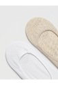 Medias Mujer Baleta X2unds Surtido de PUNTO BLANCO