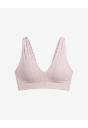 Top Soporte Medio Seamless Rosado Mujer Rosa