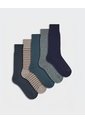 Medias Hombre Largas Pack X5 Surtido de PUNTO BLANCO