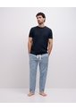 Pantalón De Pijama Algodón Estampado Hombre Azul de PUNTO BLANCO