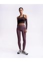 Legging Deportivo Control Abdomen Morado Mujer Purpura de PUNTO BLANCO