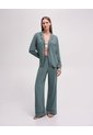 Camisa + Pantalón De Pijama Verde Mujer Verde de PUNTO BLANCO